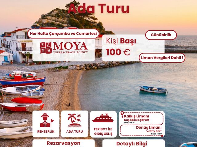 Kuşadası Samos Ada Turu (Günübirlik)